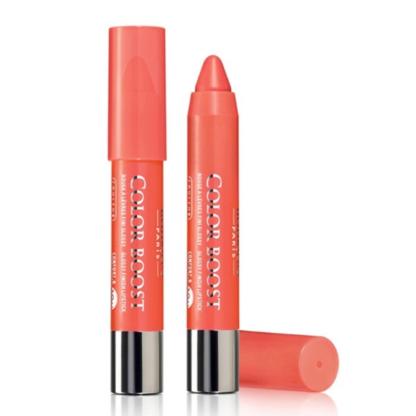 Bourjois color boost glossy finish lipstick 03 orange punch