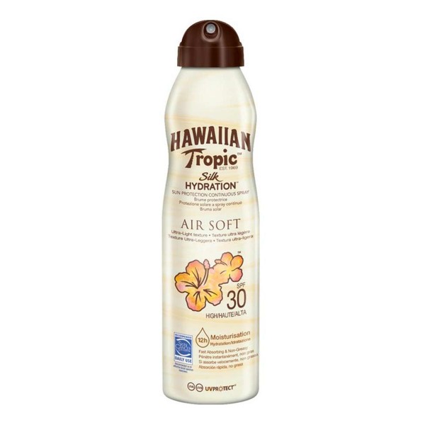 Hawaiian tropic silk hydration air soft brume protective spf30 177ml