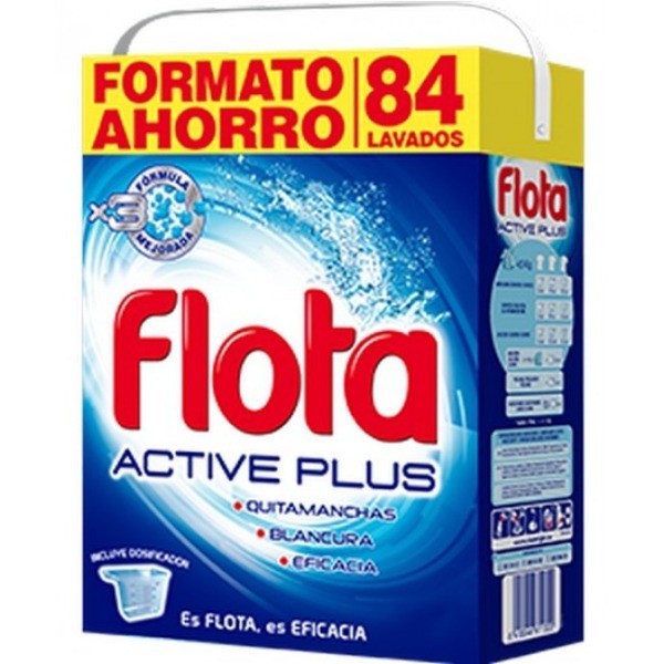 Flota Detergente Active Plus 84 cacitos