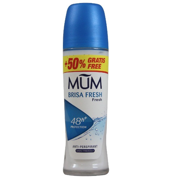 MUM Desodorante ROLL-ON Brisa Fresh  75 ml + 50% GRATIS
