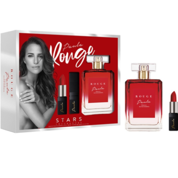 Paula Echevarría Rouge set barra de labios Glam Red + EDT Spray 100 ml