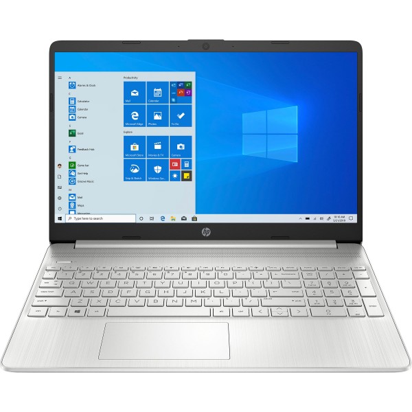 Hp laptop 15s portátil plata 15.6" full hd / ryzen 3-5300u / 8gb / 256gb ssd / windows