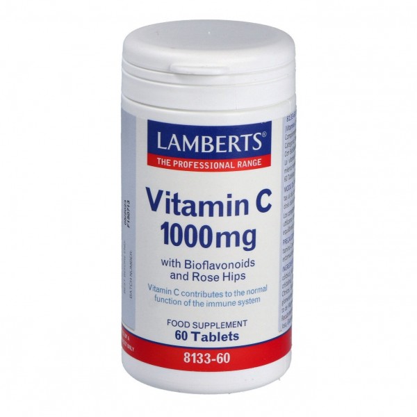 Vitamina C 1000mg Bioflavonoides 60 Comps 8133-60 Lamberts
