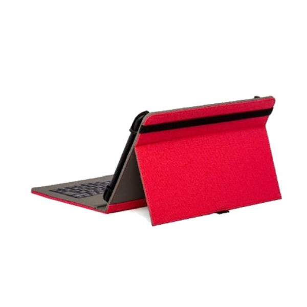 Nilox funda teclado usb de 9.7 a 10.5 roja