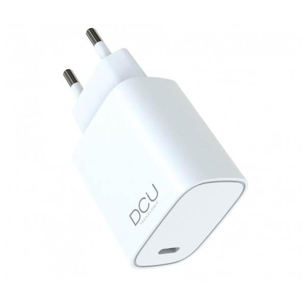 Dcu gan usb tipo c white / cargador para pared usb-c 30w