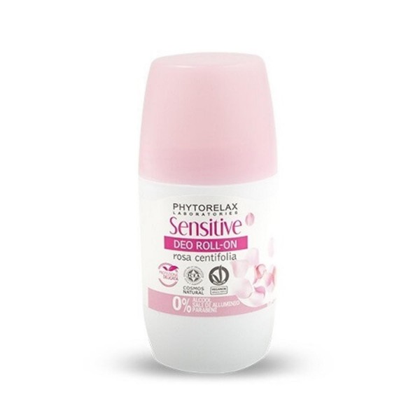 Phytorelax sensitive desodorante roll-on rosa centifolia 50ml