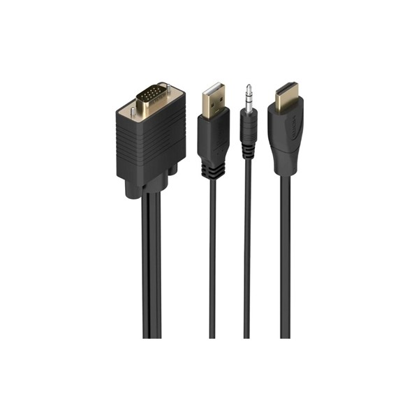 Aisens cable conversor svga y audio a hdmi 2m