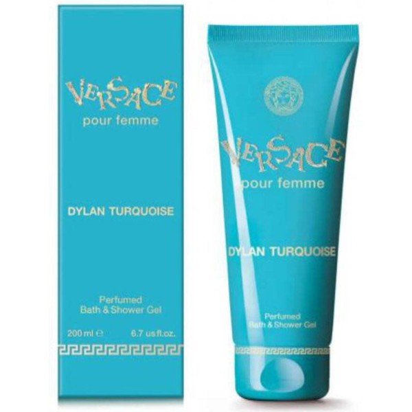 Versace pour femme dylan turquoise gel de baño perfumado 200ml