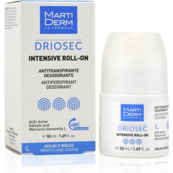 Martiderm la formula driosec desodorante roll-on intensive 1un