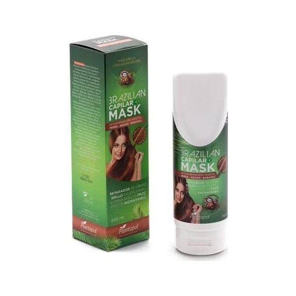 Brazilian Capilar Mask Mascarilla Brasileña 200Ml.