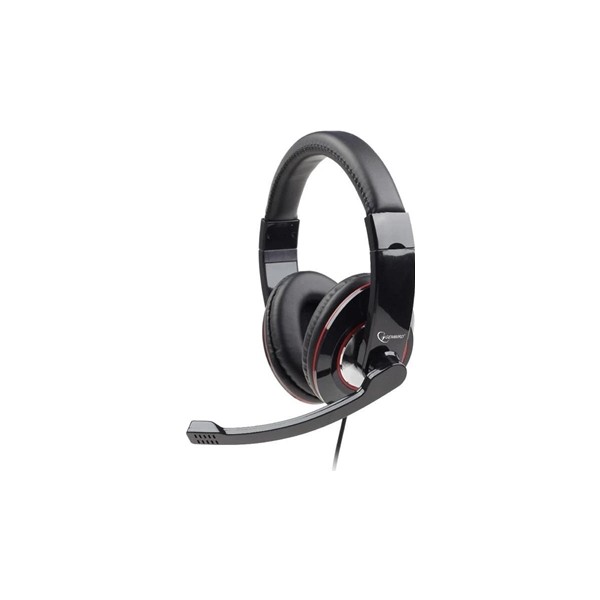 Gembird auriculares con control de volumen negro